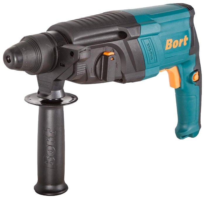 

Перфоратор Bort BHD-850X, сетевой, SDS-Plus, 850Вт, 3.2 Дж, 1300 об/мин, 5500 уд/мин, кейс, 3.1кг (91272539), BHD-850X