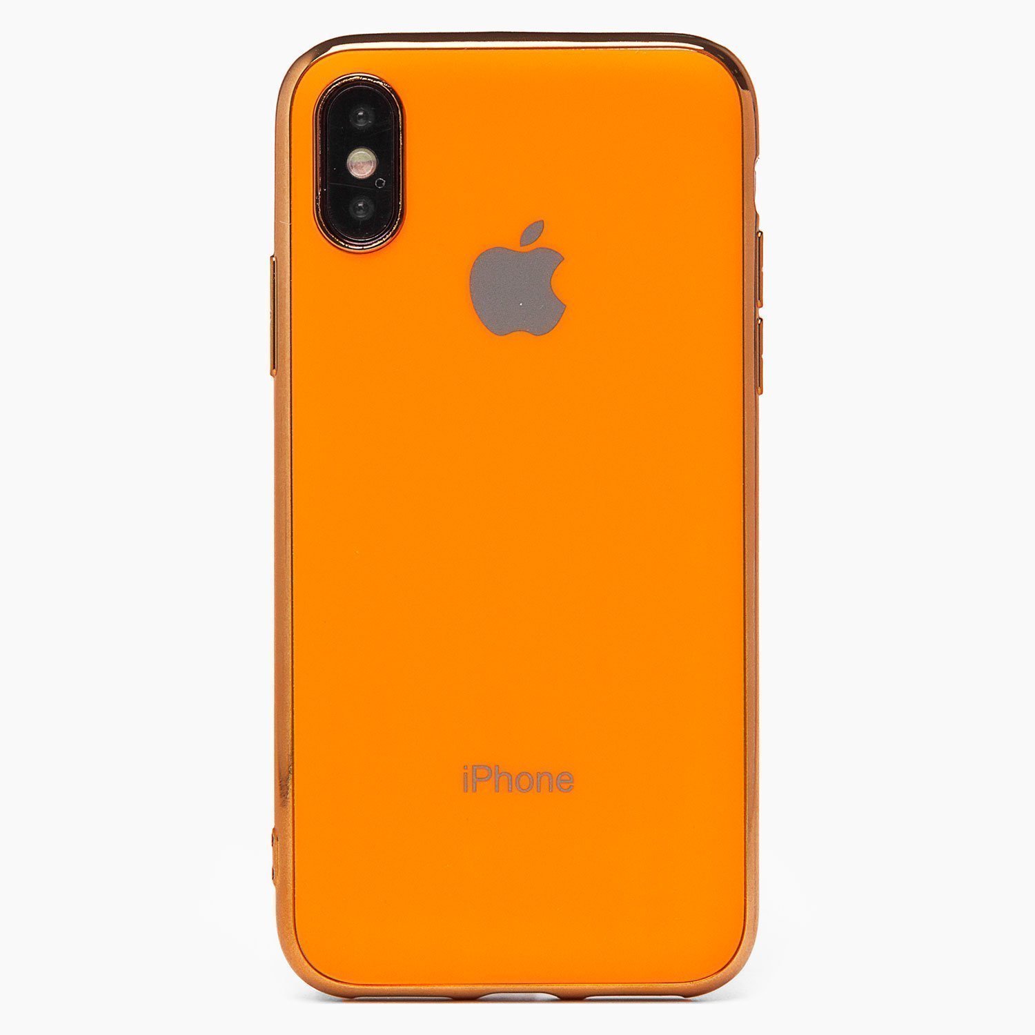 

Чехол-накладка ORG SC154 матовый для смартфона Apple iPhone X/XS, силикон, оранжевый (112981)