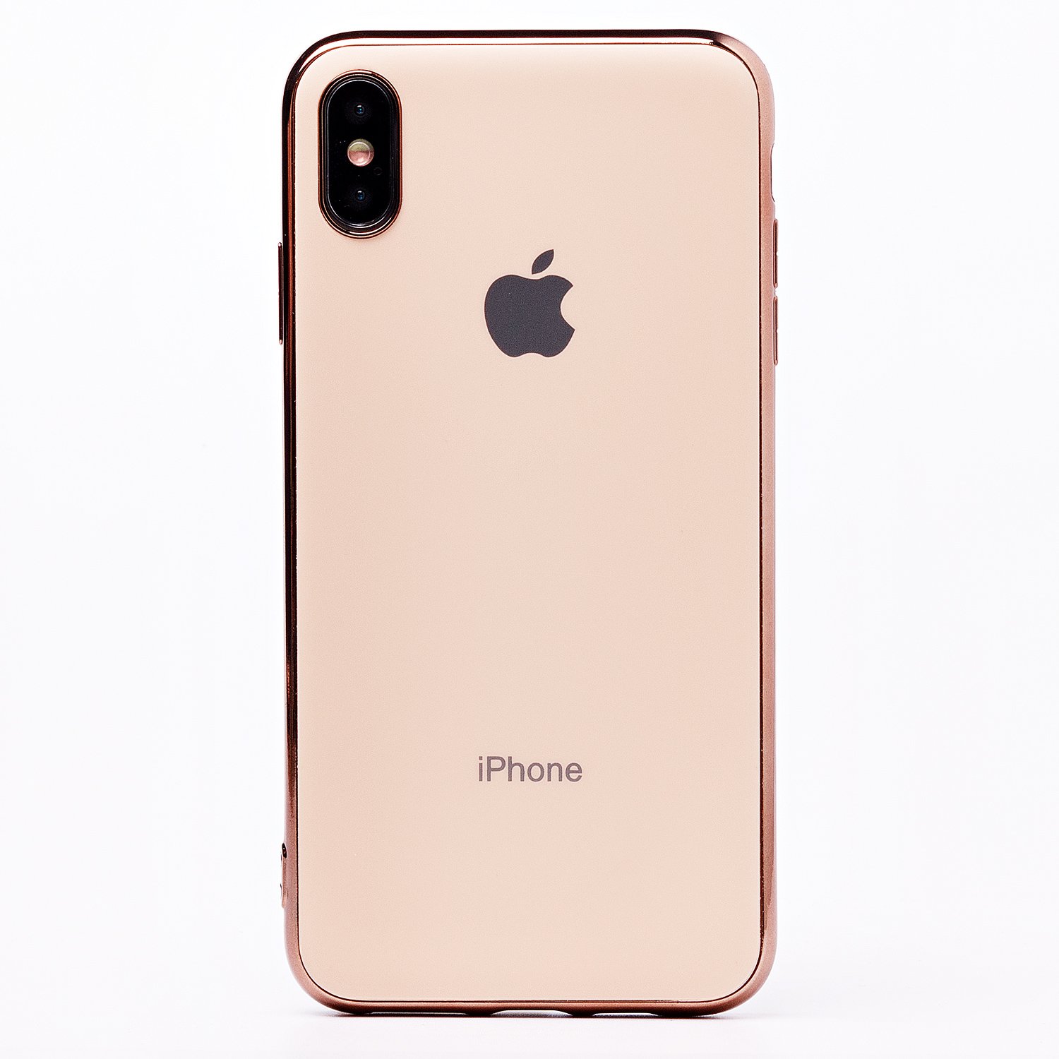 

Чехол-накладка ORG SC154 матовый для смартфона Apple iPhone XS Max, силикон, золотистый (112998)
