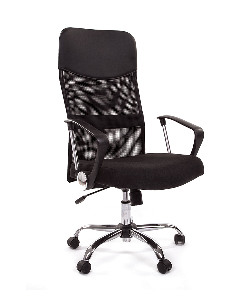 Кресло офисное Chairman 610 15-21, черный