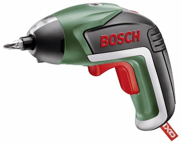 Аккумуляторная отвертка BOSCH IXO V, 4.5 Н·м, 215 об/мин, Li-Ion, 3.6В, 1.5 А·ч, реверс (06039A8020)