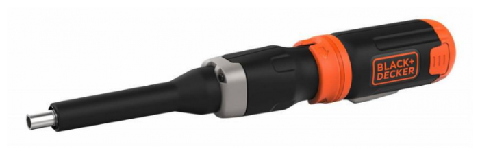 Аккумуляторная отвертка BLACK+DECKER BCF601C-XJ, 5.5 Н·м, 220 об/мин, питание от батареек AA, 6В, реверс