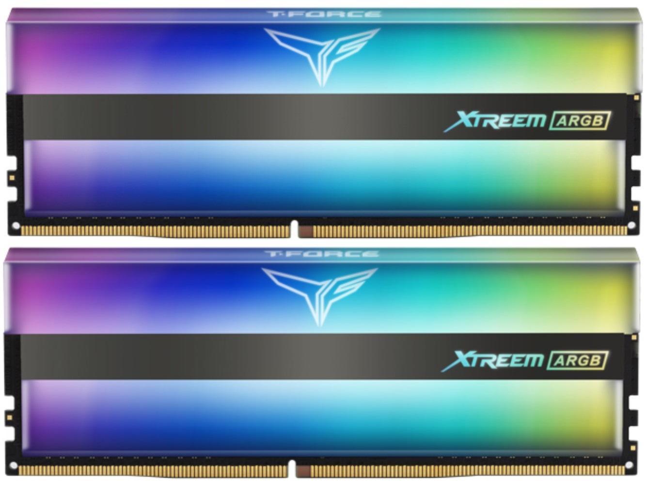 

Комплект памяти DDR4 DIMM 16Gb (2x8Gb), 3200MHz, CL16, 1.35 В, Team Group, T-Force Xtreem ARGB (TF10D416G3200HC16CDC01), TF10D416G3200HC16CDC01