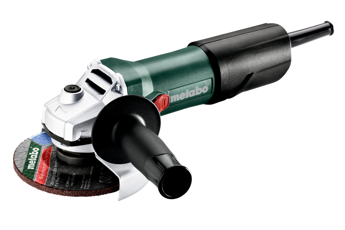 

УШМ (болгарка) Metabo WEV 850-125, сетевая, 850Вт, 125мм, 11500 об/мин, регулировка частоты вращения, 1.9кг (603611000), WEV 850-125