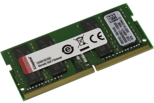 

Память DDR4 SODIMM 32Gb, 2666MHz, CL19, 1.2 В, Kingston, ValueRAM (KVR26S19D8/32), KVR26S19D8/32