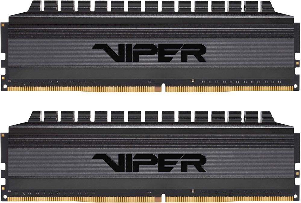

Комплект памяти DDR4 DIMM 16Gb (2x8Gb), 3600MHz, CL17, 1.35V Patriot Memory Viper 4 Blackout (PVB416G360C7K), PVB416G360C7K