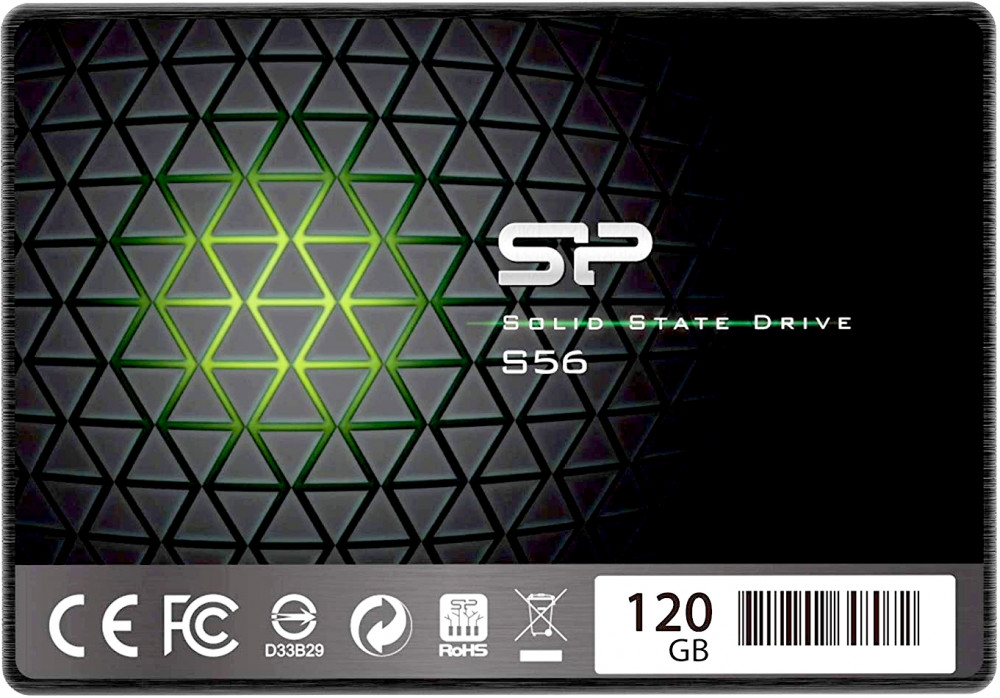 

Твердотельный накопитель (SSD) Silicon Power 120Gb Slim S56, 2.5", SATA3 (SP120GBSS3S56B25RM)