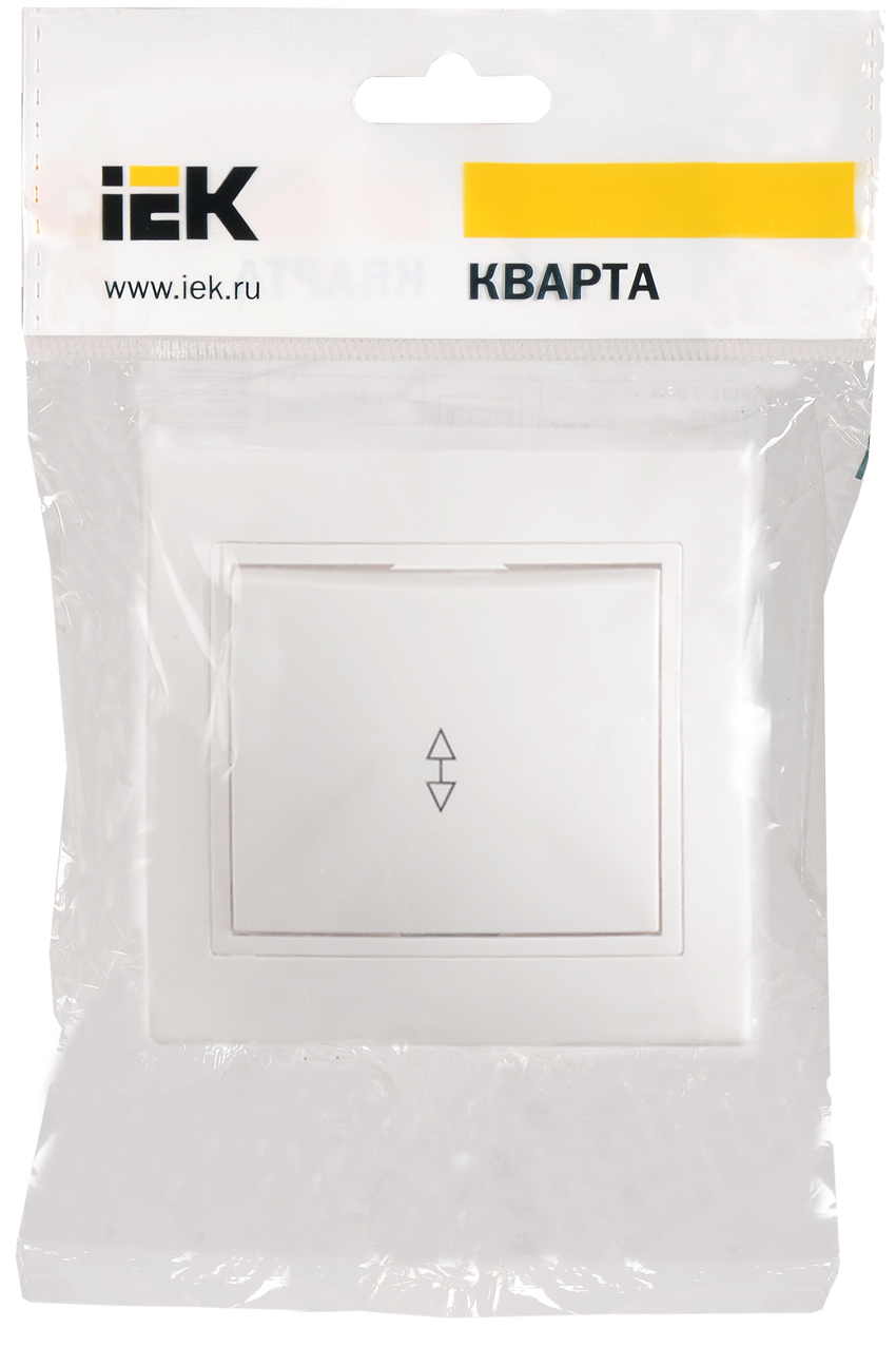 

Переключатель IEK КВАРТА ВСп10-1-0-КБ, 1кл., скрытый монтаж, в сборе, белый (EVK12-K01-10-DM), ВСп10-1-0-КБ