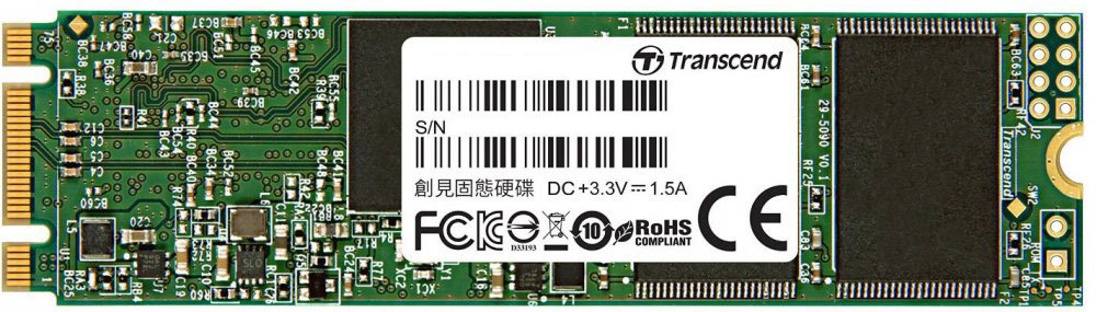 

Твердотельный накопитель (SSD) Transcend 960Gb MTS820S, 2280, M.2 (TS960GMTS820S)
