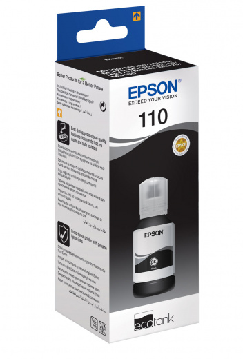 Чернила Epson 110 (C13T03P14A), черный