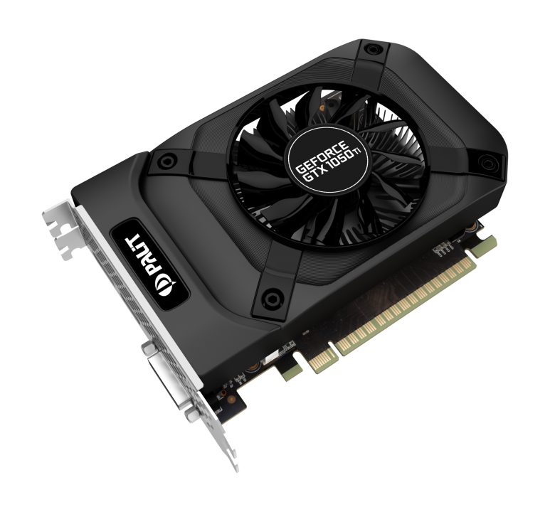 Видеокарта Palit NVIDIA GeForce GTX 1050Ti StormX, 4Gb DDR5, 128bit, PCI-E, DVI, HDMI, DP, Retail (NE5105T018G1-1076F) - фото 1