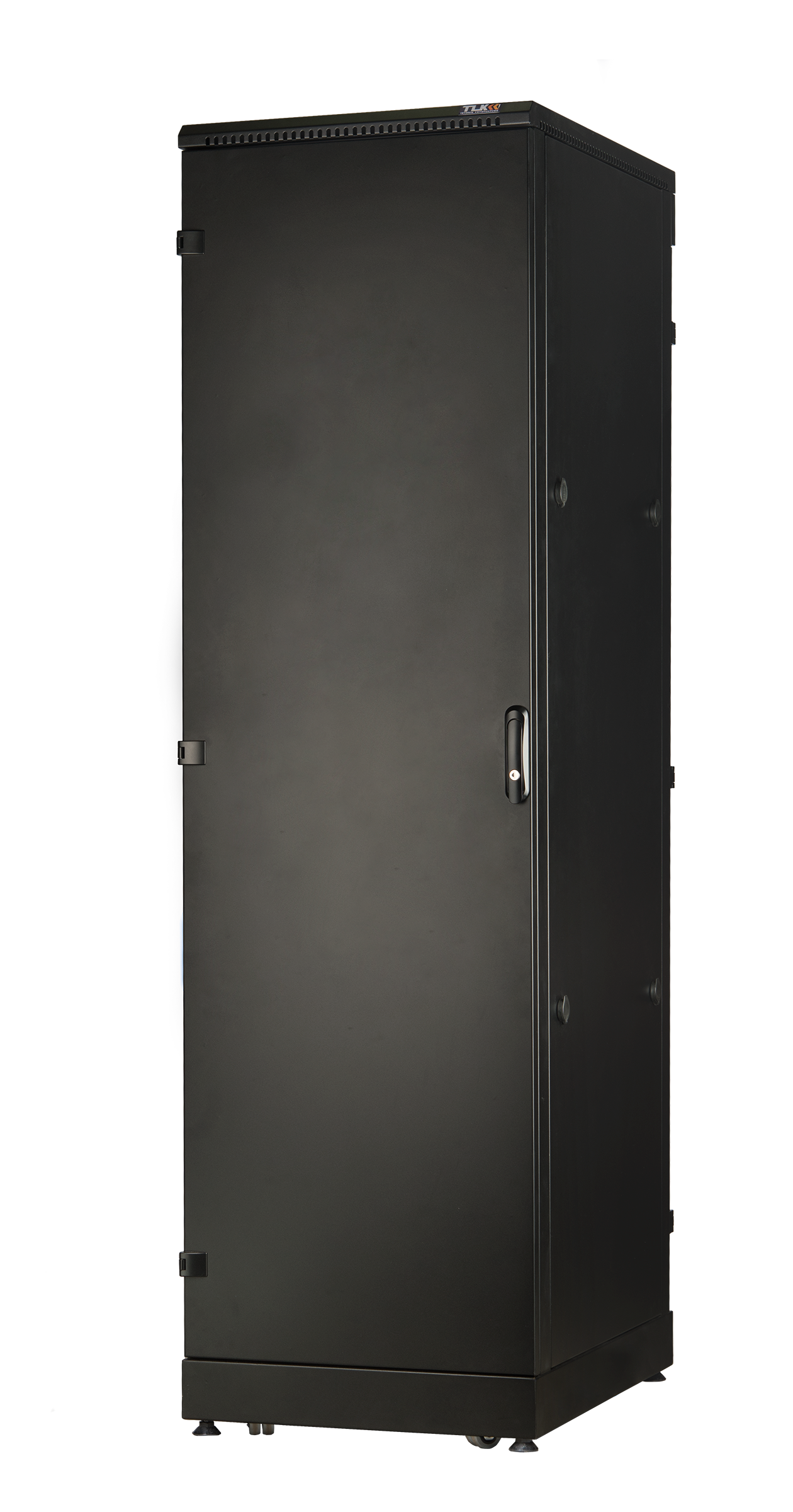 Шкаф телекоммуникационный напольный 42U 600x800 мм, металл, черный, разборный, TLK TFM (TFM-426080-MMMM-BK)
