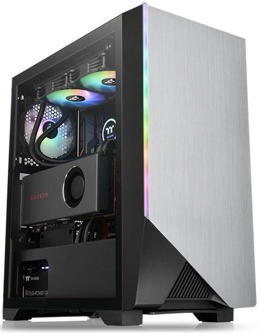 Корпус Thermaltake H550 TG RGB, ATX, Midi-Tower, USB 3.0, черный, без БП (CA-1P4-00M1WN-00)