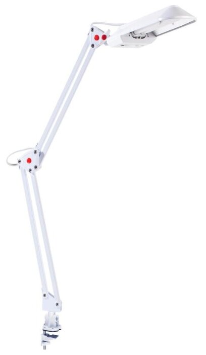 

Светильник на струбцине Camelion Light Solution KD-017C C01, 2G7, 11 Вт, с лампой, белый (3279), KD-017C C01