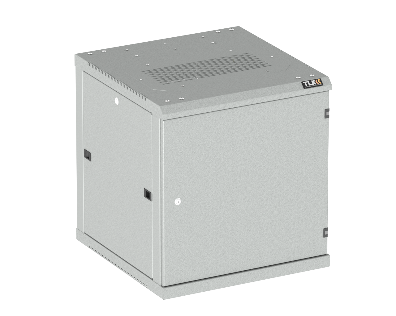 Шкаф телекоммуникационный настенный 18U 600x450, металл, серый, разборный, TLK TWC (TWC-186045-R-M-GY)