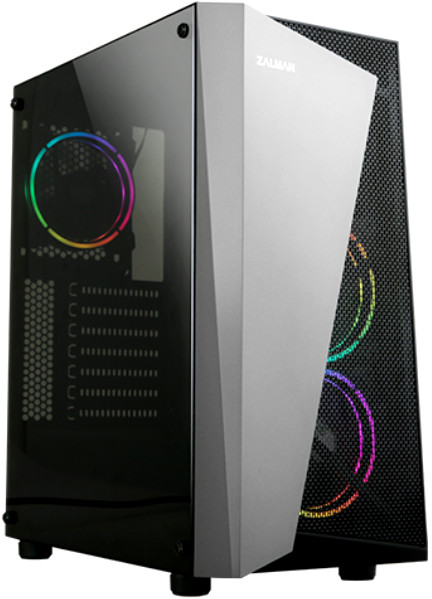 Корпус Zalman S4 Plus, Midi-Tower, без БП, черный