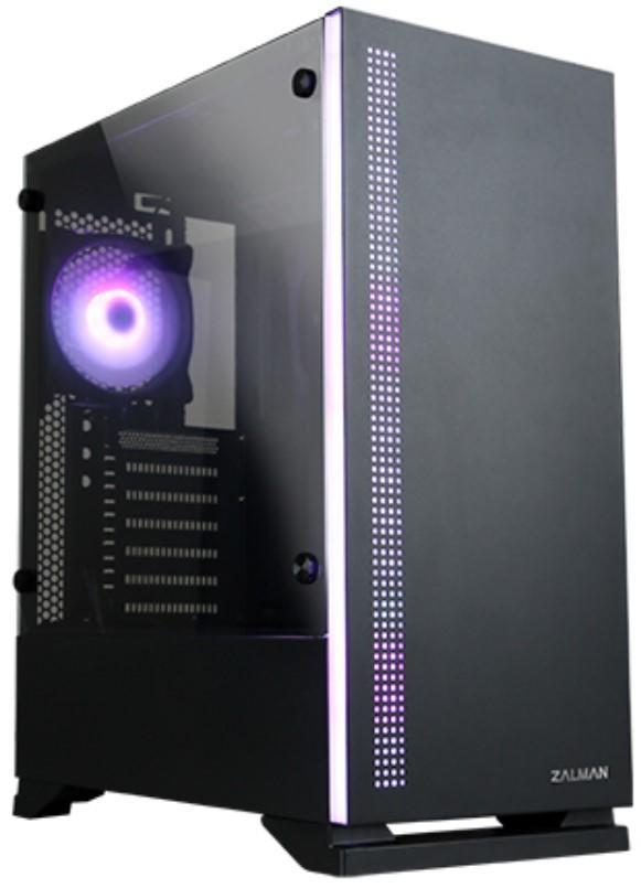 

Корпус Zalman S5 Black, ATX, Midi-Tower, USB 3.0, RGB подсветка, черный, без БП, S5 Black
