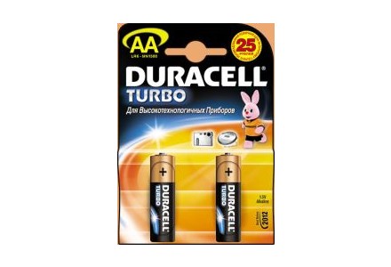 Батарея AA Duracell LR6-2BL
