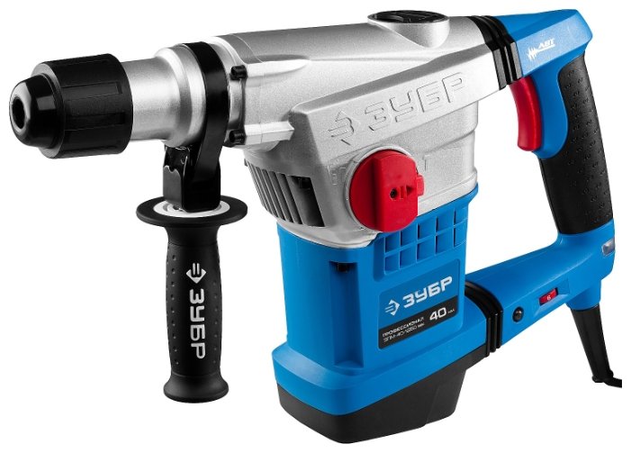 Перфоратор ЗУБР ЗПМ-40-1250 ЭВК, SDS-Max, 1.25 кВт