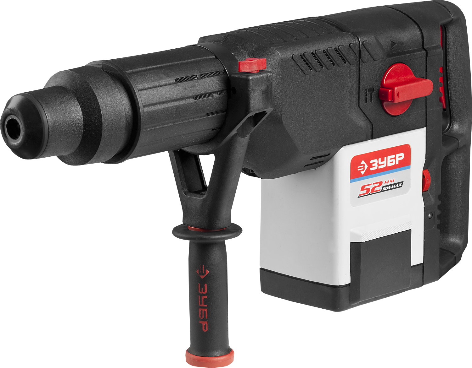 Перфоратор ЗУБР ЗПМ-52-1500 ЭК, SDS-Max, 1.5 кВт