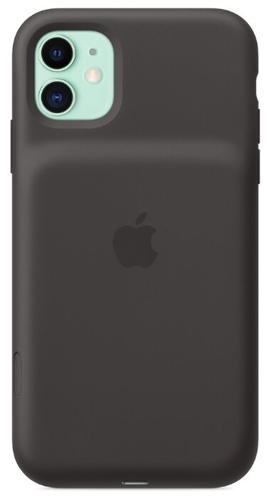 Чехол с аккумулятором Apple Smart Battery Case для смартфона Apple iPhone 11, силикон, черный