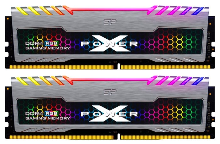 

Комплект памяти DDR4 DIMM 16Gb (2x8Gb), 3200MHz, CL16, 1.35 В, Silicon Power, XPower Turbine RGB (SP016GXLZU320BDB), SP016GXLZU320BDB