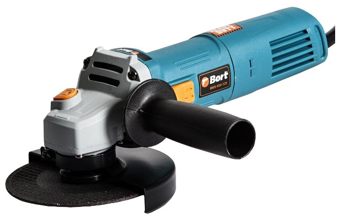 

УШМ (болгарка) Bort BWS-920-125, сетевая, 900Вт, 125мм, 11500 об/мин, 2кг (91275318), BWS-920-125