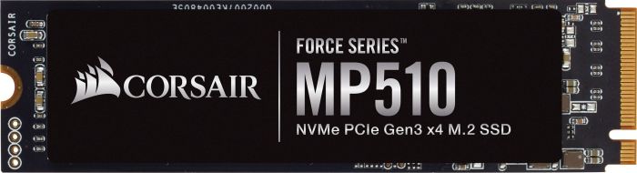 

Твердотельный накопитель (SSD) Corsair 1.92Tb MP510, 2280, M.2, NVMe (CSSD-F1920GBMP510)