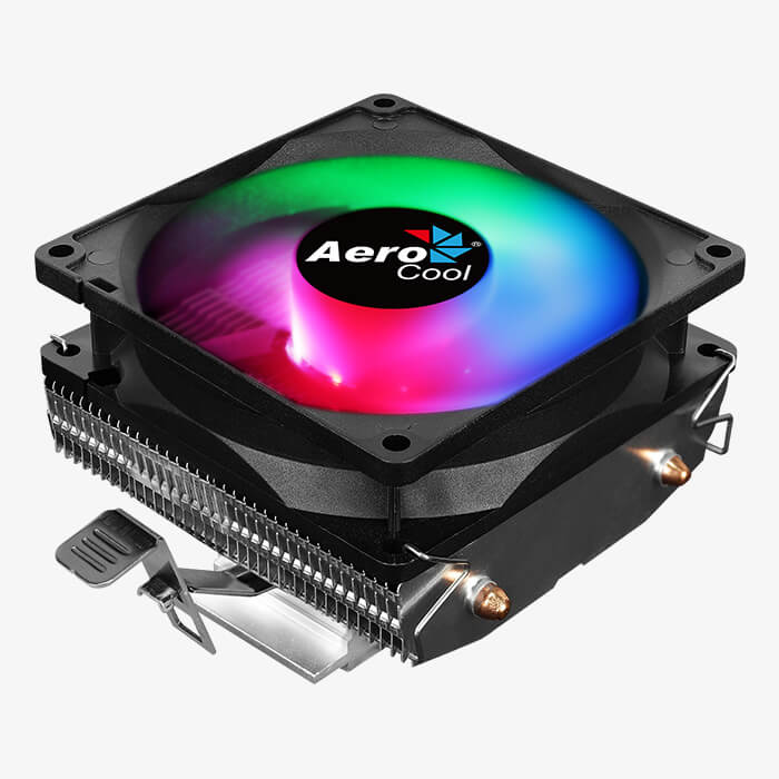 

Кулер для процессора Aerocool Air Frost 2 для Socket 775/115x/1200/AM2+/AM3/AM3+/FM1/AM4/FM2/FM2+, 90 мм, 1800rpm, 25.7 дБА, 110 Вт, 3-pin, Al, RGB (AIR FROST 2 FRGB 3P), Air Frost 2