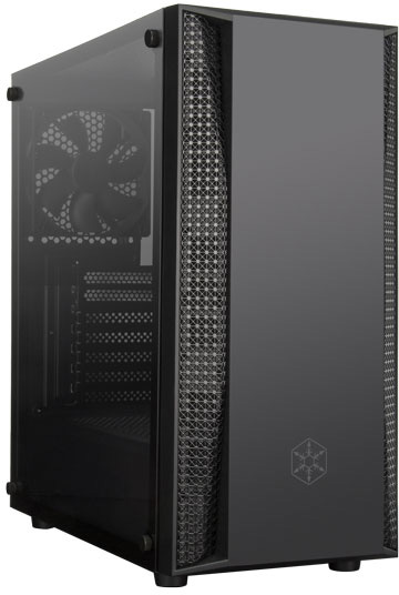 Корпус SilverStone Fara B1, ATX, Midi-Tower, 2xUSB 3.0, черный, Без БП (SST-FAB1B-G)