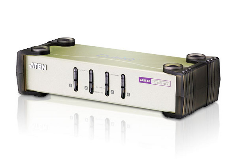 Переключатель KVM (КВМ) ATEN CS84U, 4-ПК