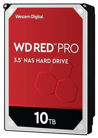 

Жесткий диск (HDD) Western Digital 10Tb Red Pro, 3.5", 7200rpm, 256Mb, SATA3 (WD102KFBX)