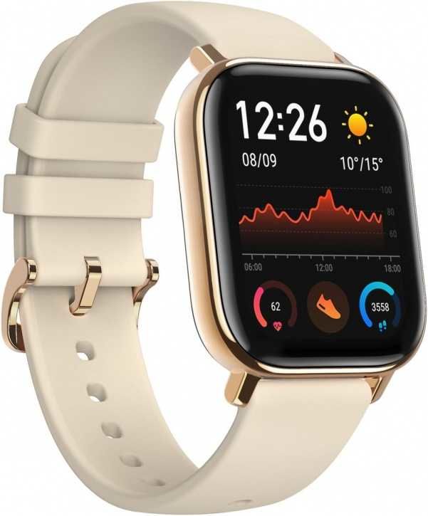 

Смарт-часы Amazfit GTS, 1.65" AMOLED, золотистый (A1914), GTS