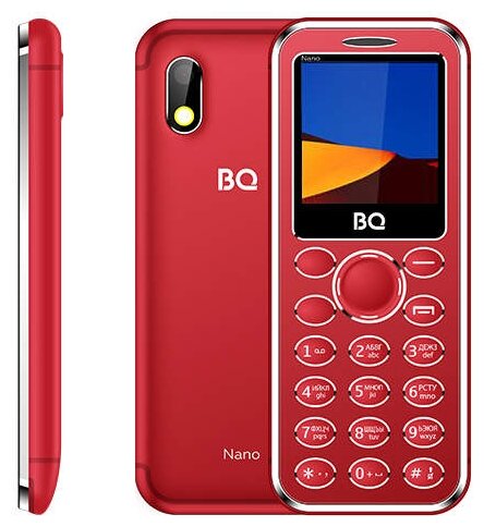 

Мобильный телефон BQ 1411 Nano, 1.44" TN, 32Mb RAM, 32Mb, 2-Sim, 460 мА·ч, micro-USB, красный, 1411 Nano