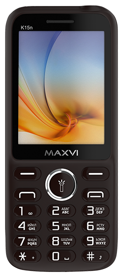 

Мобильный телефон MAXVI K15n, 2.8" TFT, Spreadtrum SC6531, 32Mb RAM, 32Mb, 2-Sim, 1400 мА·ч, micro-USB, коричневый, K15n