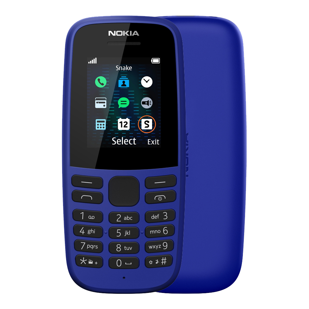 

Мобильный телефон Nokia 105 SS (2019), 1.77" 160x120 TN, 1-Sim, 800mAh, micro-USB, Series 30+, синий (16KIGL01A19) без зарядного устройства, 105 SS (2019)