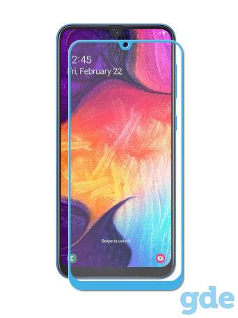 

Защитное стекло Red Line для экрана смартфона Samsung Galaxy A01, FullScreen, поверхность глянцевая, синяя рамка (УТ000019655)