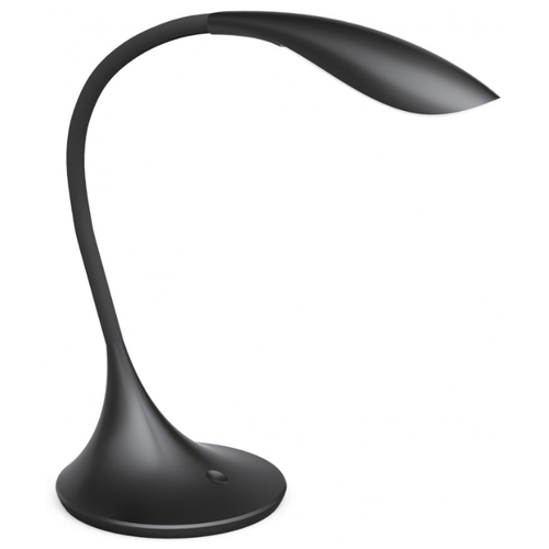 

Светильник настольный Camelion Light Advance KD-772 C02, светодиоды, 5 Вт, 6000K/500лм, 3 уровня яркости, черный (11674), KD-772 C02