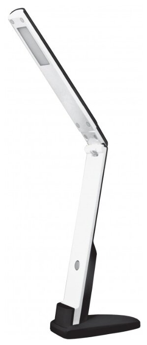 

Светильник настольный Camelion Light Advance KD-808 C41, светодиоды, 5 Вт, 4000K/400лм, черный/белый (12721), KD-808 C41