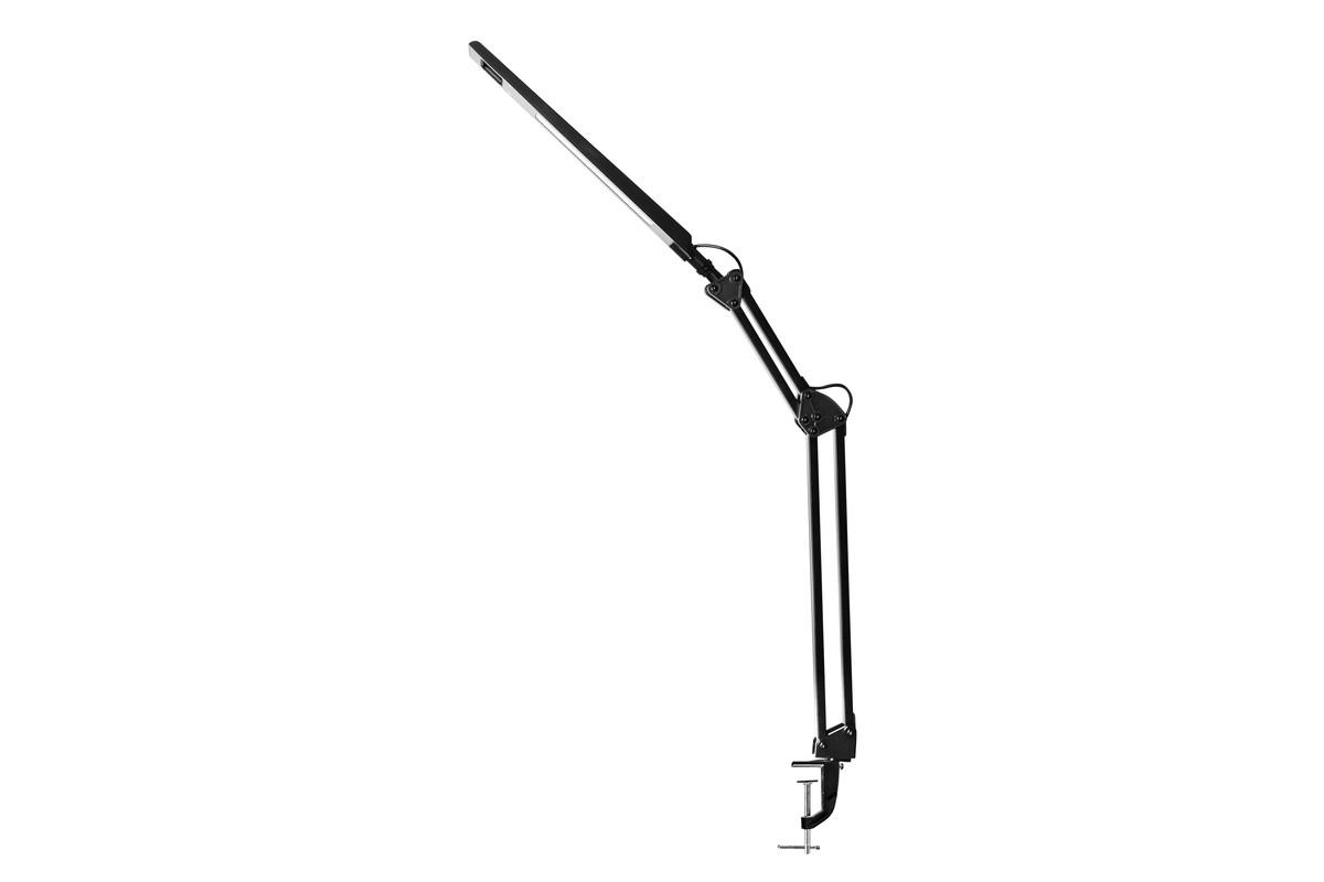 

Светильник на струбцине Camelion Light Advance KD-821 C02, светодиоды, 8 Вт, 4000K/350лм, черный (13527), KD-821 C02