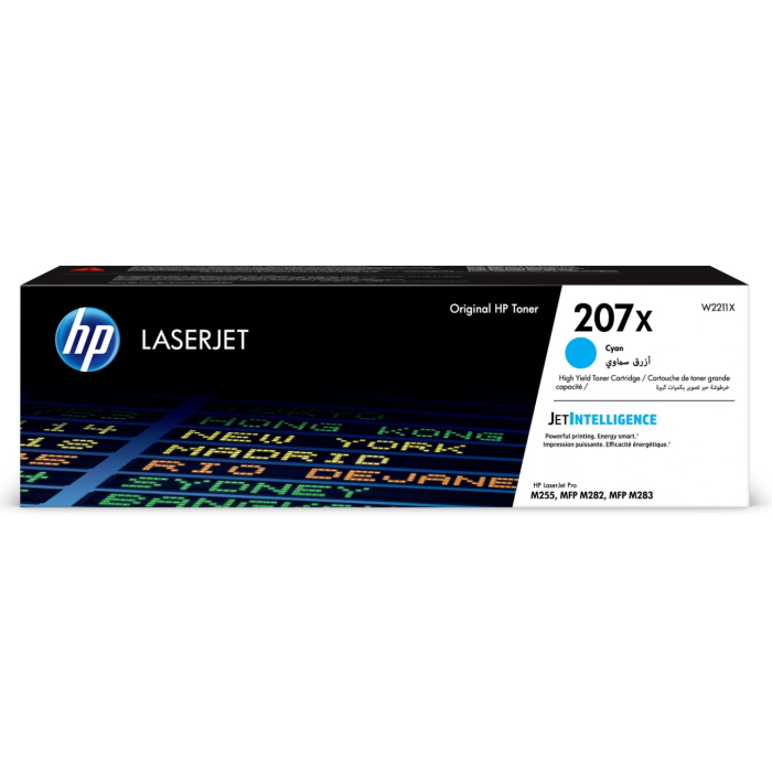 Картридж лазерный HP 207X/W2211X, голубой