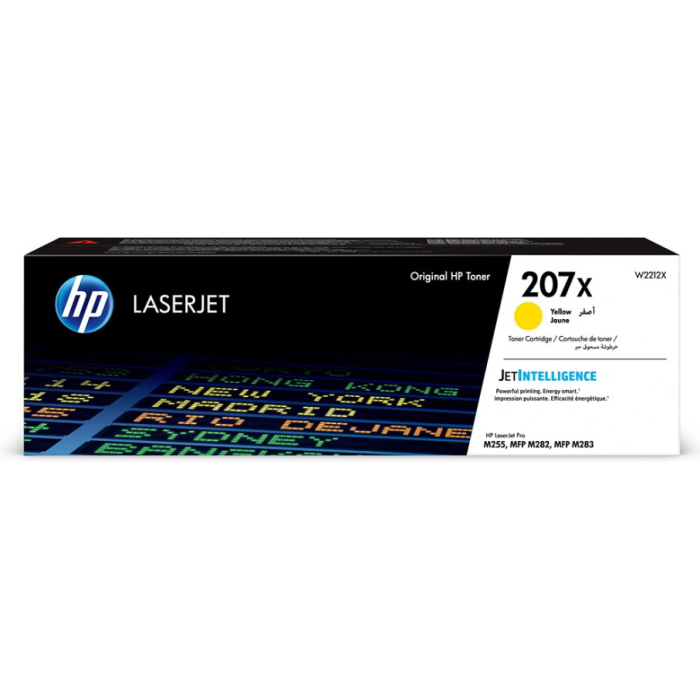 Картридж лазерный HP 207X/W2212X, желтый