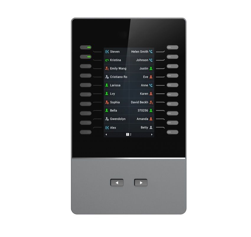 

Модуль расширения Grandstream GBX20 для GRP2615/GXV3350, черный/серебристый, GBX20