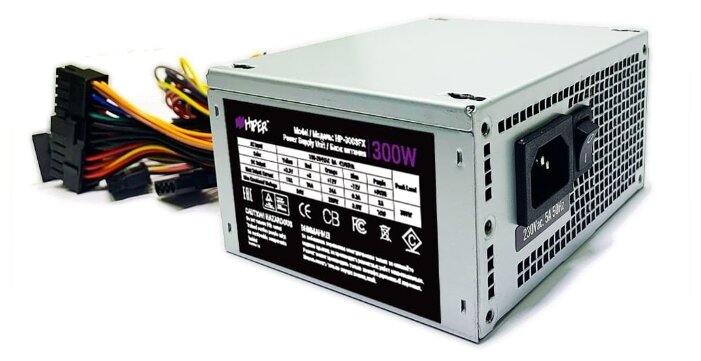 

Блок питания 300 Вт SFX HIPER HP-300SFX, 80 мм, HP-300SFX