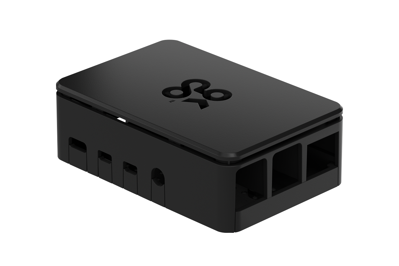 Корпус Raspberry Official Case Okdo Standard Series для Raspberry Pi 4, черный