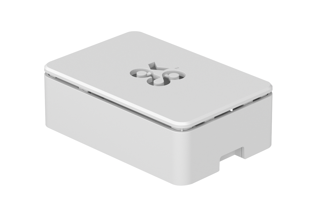 

Корпус Raspberry Official Case Okdo Standard Series для Raspberry Pi 4, пластик, белый (187-3431/187-3432), Official Case Okdo Standard Series