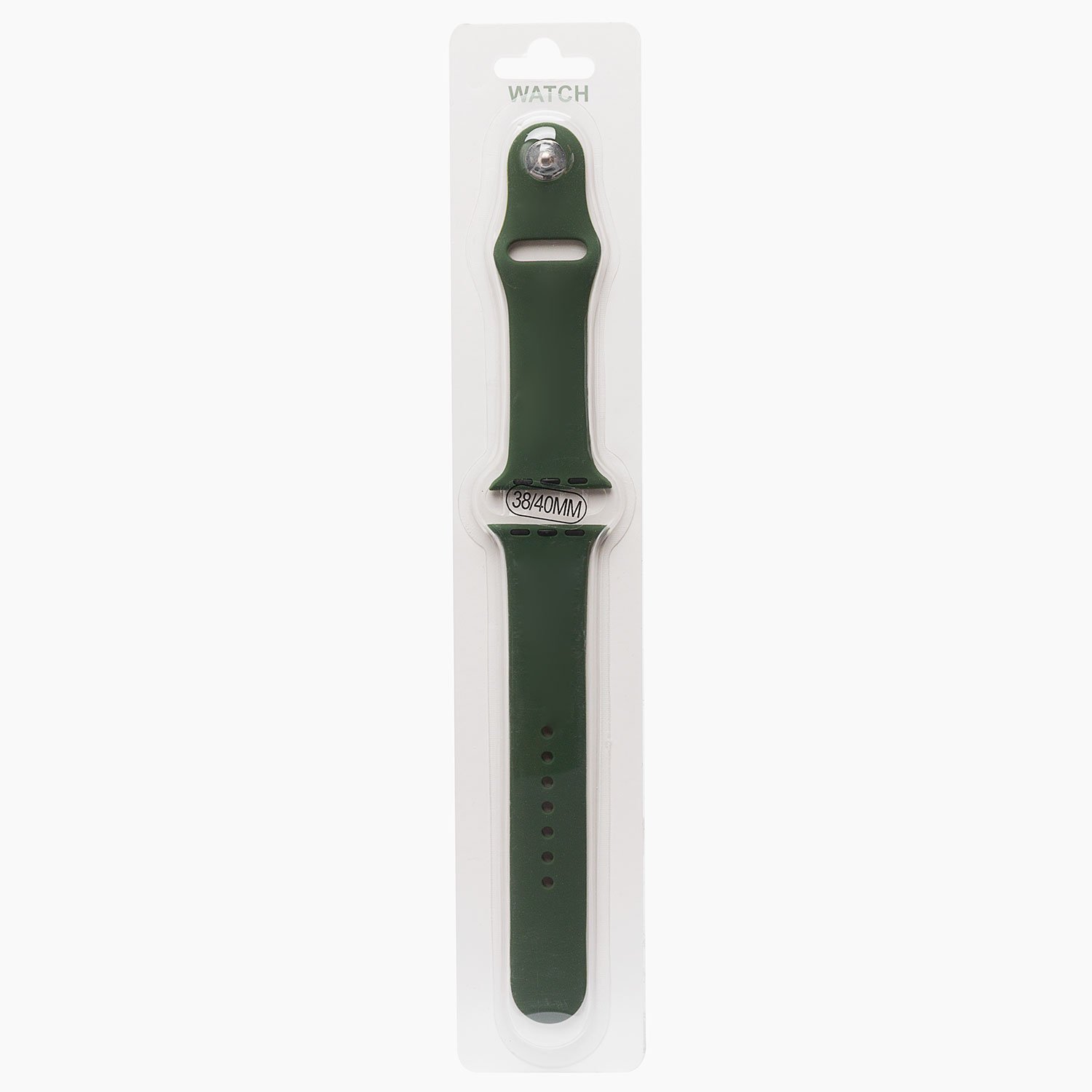 Ремешок Sport Band для Apple Watch, L, силикон, зеленый (110876)