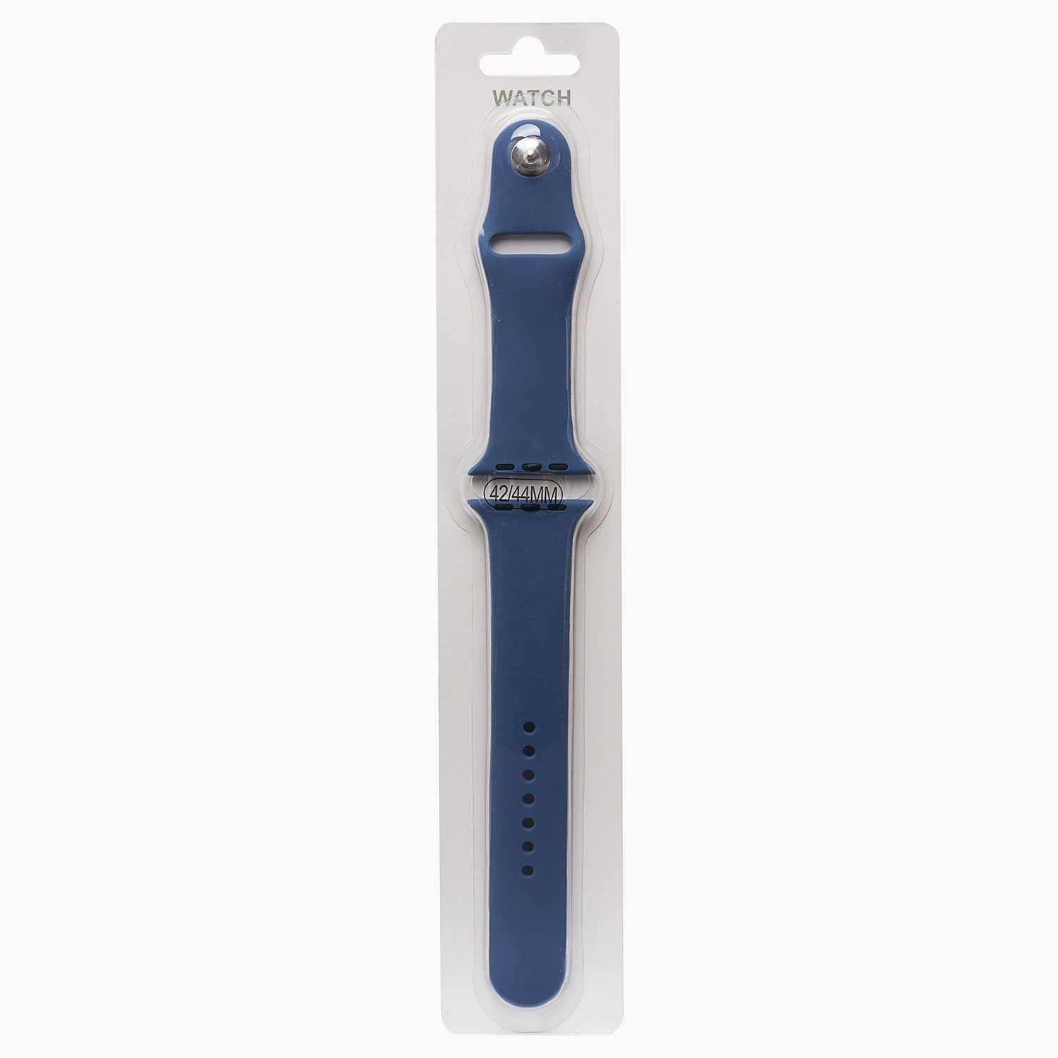 

Ремешок Sport Band для Apple Watch, L, силикон, синий (110882)