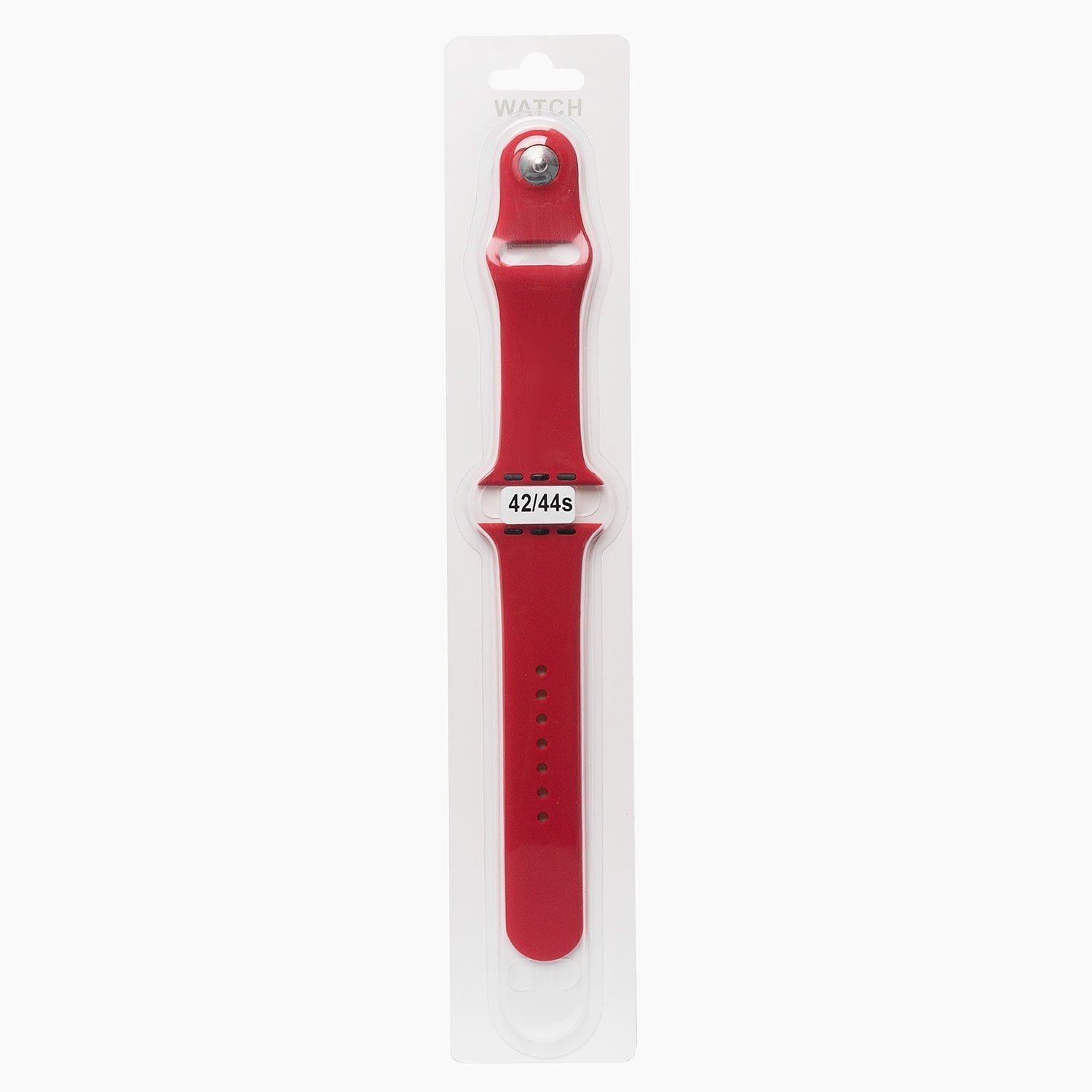 

Ремешок Sport Band для Apple Watch, S, силикон, красный (107223)