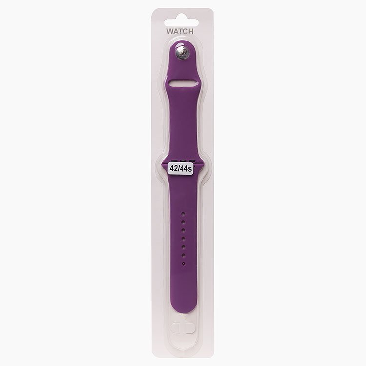 Ремешок Sport Band для Apple Watch, S, силикон, фиолетовый (107222)